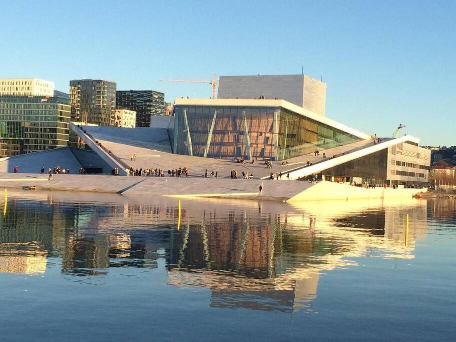 Leilighet Midt I Oslo Sentrum 2 Soverom Og Stue Bagian luar foto